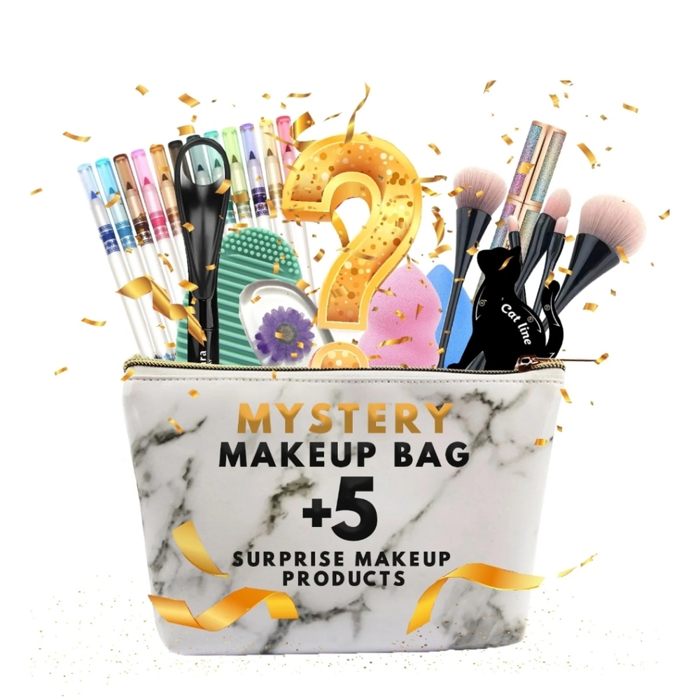Makeup mystery bag 5 full size makeup products